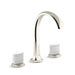 Kallista P25057-CMC Script Sink Faucet, Arch Spt, Wt Porc