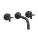 Kallista P21803-CR One Wall Mnt Lav W/Cross & Short Spout