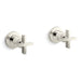 Kallista P24508-CR One Wall Mount Bath Set, Cross Handle