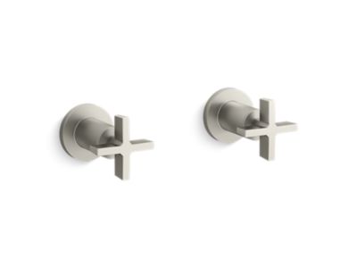 Kallista P24508-CR One Wall Mount Bath Set, Cross Handle