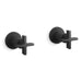Kallista P24508-CR One Wall Mount Bath Set, Cross Handle