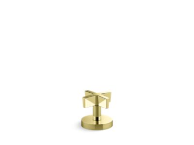 Kallista P24614-CR One Deck Mount Bath Diverter, Cross Hdl