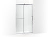 KOHLER K-709082-10L Rely 77" H sliding shower door with 3/8"-thick glass