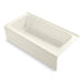 KOHLER K-25834-LA Avec 72" x 36" alcove bath, left drain