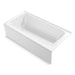 KOHLER K-25834-LA Avec 72" x 36" alcove bath, left drain