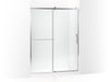 KOHLER K-709081-10L Rely 77" H sliding shower door with 3/8"-thick glass