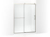 KOHLER K-709081-10L Rely 77" H sliding shower door with 3/8"-thick glass