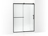 KOHLER K-709081-10L Rely 77" H sliding shower door with 3/8"-thick glass