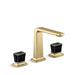 Kallista P29383-CB Per Se Sink Faucet, Tall, Black Cr Knob