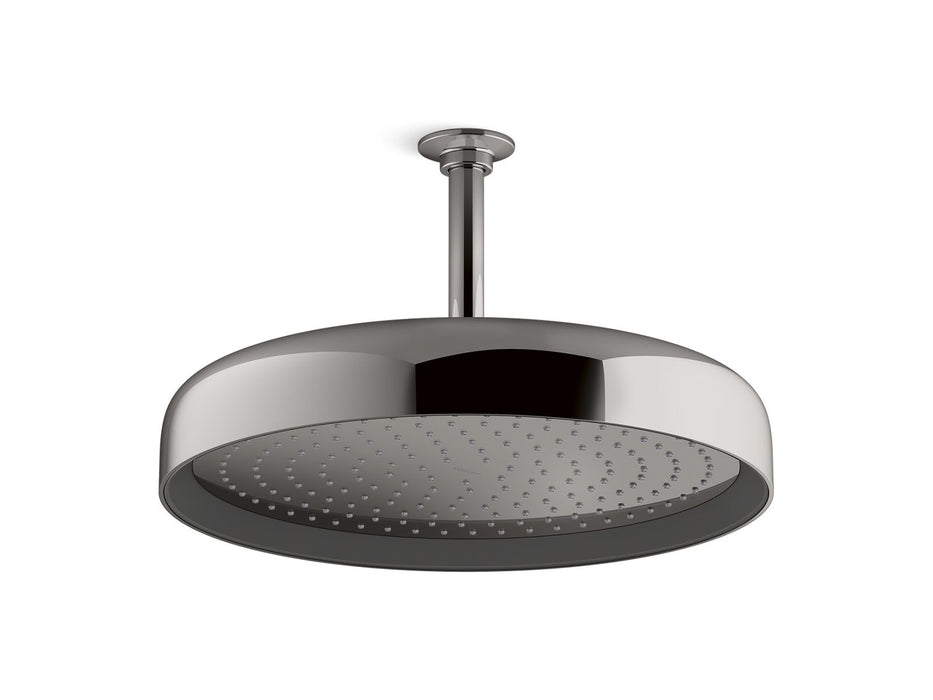 KOHLER Statement Round 14" single-function rainhead, 2.5 gpm