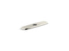 KOHLER K-22071 Graze Three-hole kitchen faucet escutcheon