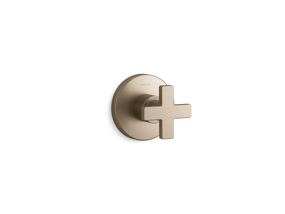 KOHLER Composed MasterShower transfer valve trim with cross handle