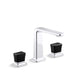 Kallista P29383-CB Per Se Sink Faucet, Tall, Black Cr Knob