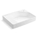 KOHLER K-31554 Spacity 24" fireclay vanity top with integrated square sink