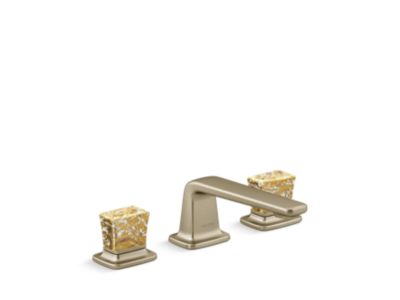 Kallista P24705-GF Per Se Sink Faucet, Gold Flake Knob