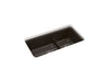 KOHLER K-27786 Cairn Smart Divide 33-1/2" undermount double-bowl kitchen sink