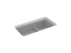 KOHLER K-27786 Cairn Smart Divide 33-1/2" undermount double-bowl kitchen sink