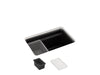 KOHLER K-27787 Cairn 27-1/2" undermount single-bowl utility sink