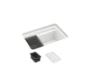KOHLER K-27787 Cairn 27-1/2" undermount single-bowl utility sink