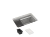 KOHLER K-27787 Cairn 27-1/2" undermount single-bowl utility sink