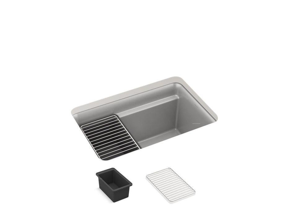 KOHLER K-27787 Cairn 27-1/2" undermount single-bowl utility sink