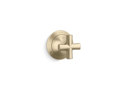 Kallista P25024-CR Script Transfer Trim, Cross Handle