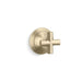 Kallista P25024-CR Script Transfer Trim, Cross Handle