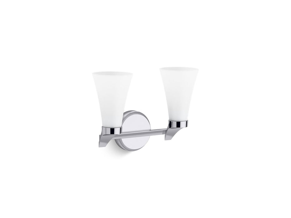 KOHLER K-26847-SC02 Simplice Two-light sconce