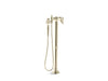 KOHLER K-T72790-9M Artifacts Floor-mount bath filler trim with handshower