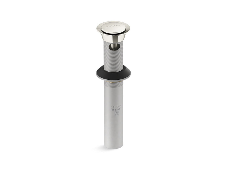 KOHLER K-25322 Clicker drain with overflow