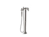 KOHLER K-T72790-9M Artifacts Floor-mount bath filler trim with handshower