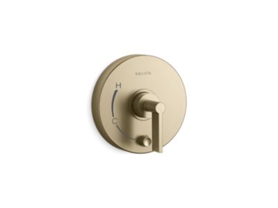Kallista P24416-LV One Pb Shower Trim W/Divrt, Lever Hdl
