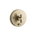 Kallista P24416-CR One Pb Shower Trim W/Divrt, Cross Hdl