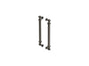 KOHLER K-701728 Artifacts 16-7/16" back-to-back shower door handles