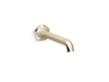 KOHLER K-T27011-ND Occasion Wall-mount bathroom sink faucet spout with Straight design, 1.2 gpm