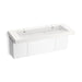 KOHLER K-81032-BPW Constellation 60" wall-mount trough lavatory system