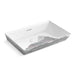 Aranya by Pushpa Kumari Brazn 23" rectangular semi-recessed vessel bathroom sink