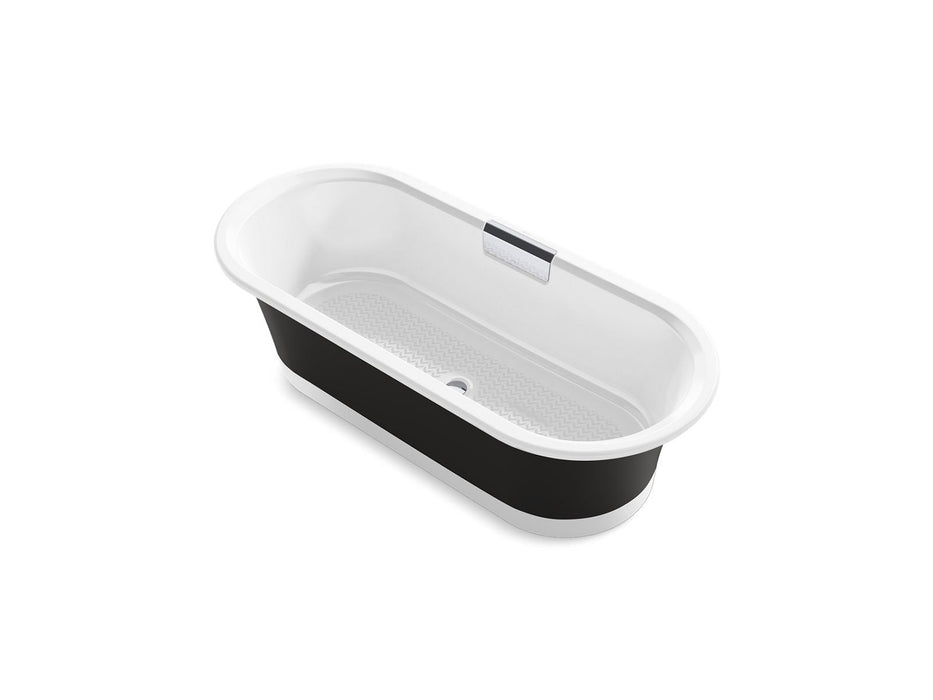 KOHLER K-29330-P5B0 Volute 70-7/8" x 30-3/8" freestanding bath with base