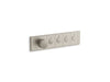 Kallista P34721-00 4-Outlet Trim Push Button Mechanical