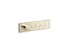 4-Outlet Trim Push Button Mechanical