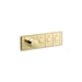Kallista P34720-00 3-Outlet Trim Push Button Mechanical