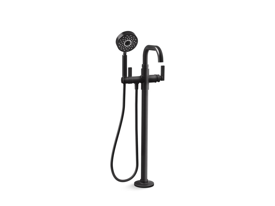 KOHLER K-T35924-4 Castia by Studio McGee Floor-mount bath filler trim with handshower