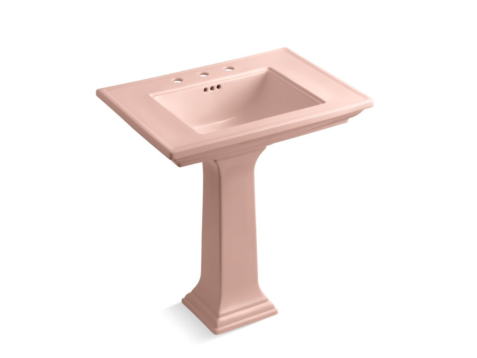 KOHLER K-2268-8 Memoirs Stately 30-3/4" rectangular pedestal bathroom sink