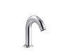 KOHLER K-103BB76-SBNA Oblo Touchless single-hole lavatory faucet with Kinesis sensor technology, AC-powered, less drain, 0.5 gpm