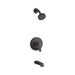 KOHLER Pitch Rite-Temp bath and shower trim kit with push-button diverter and lever handle, 2.5 gpm