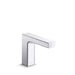 KOHLER K-P104S36-SBNA Strayt Touchless single-hole lavatory faucet with Kinesis sensor technology, DC-powered, less drain, 0.5 gpm, project pack