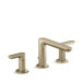 Kallista P34119-LV 002 Widespread Sink Faucet, Low