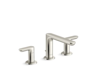 Kallista P34119-LV 002 Widespread Sink Faucet, Low