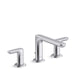 Kallista P34119-LV 002 Widespread Sink Faucet, Low