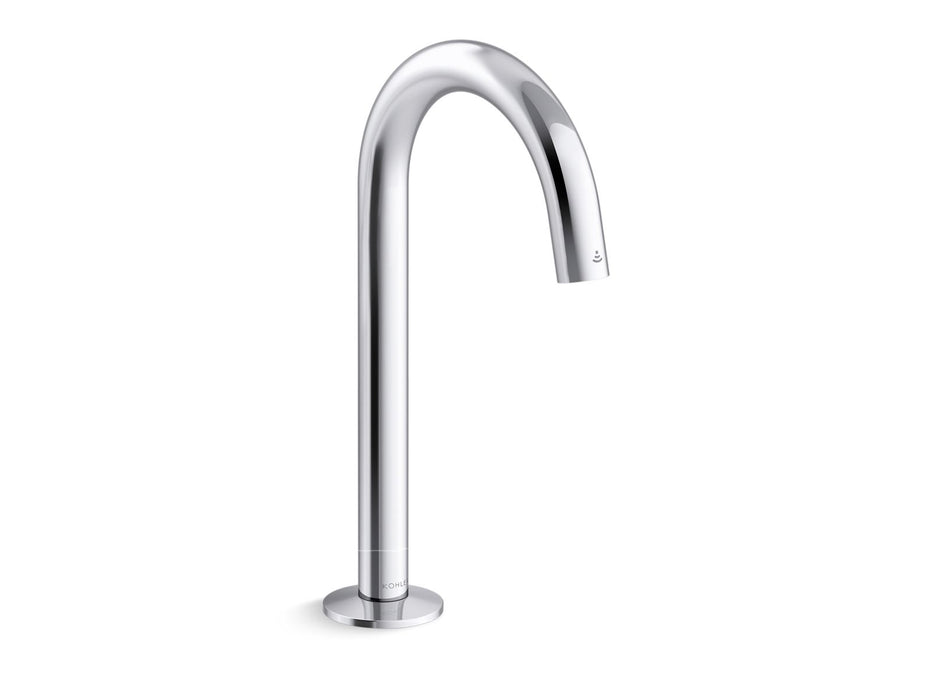 KOHLER Components Touchless lavatory faucet with Kinesis sensor technology, Tube design, Cortex™-enabled, AC-powered, 0.5 gpm